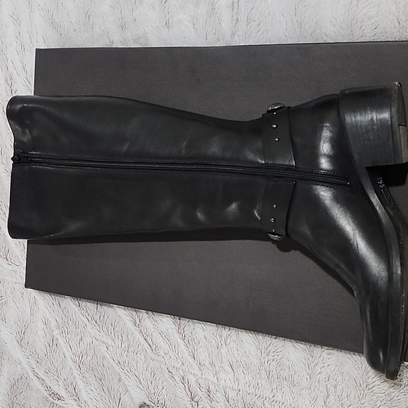 EMANUELE CRASTOMade In Italy Leather Studs High Shaft BootsStyle#: 1000808530 - Picture 4 of 6